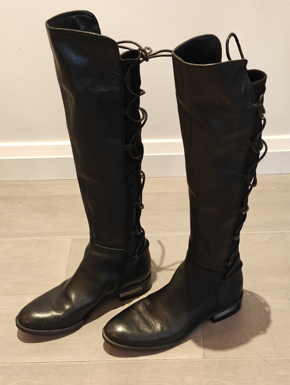 Vince Camuto Parly Over The Knee Lace Back Boots